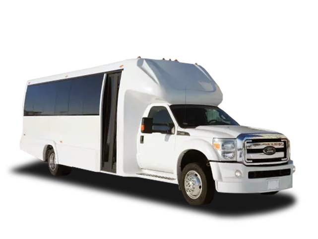 32 Passenger Bus, Quinceanera Limo Transportation - American Coach Limousine